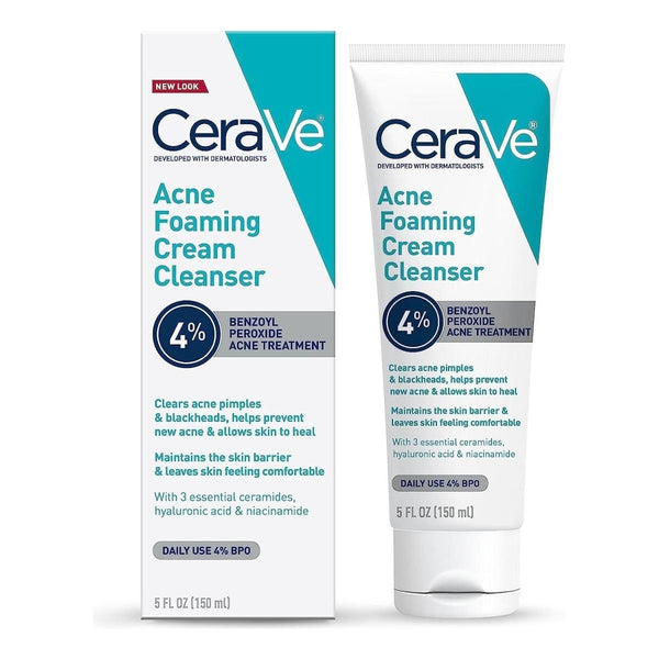 CeraVe Acne Foaming Cream Cleanser